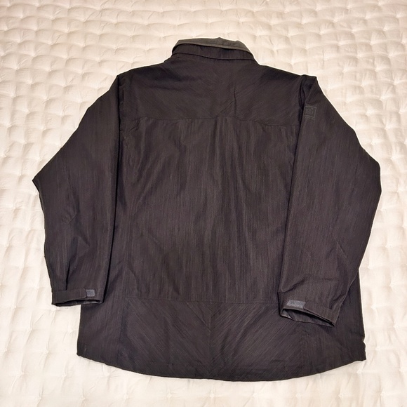 REI Mens Rainjacket/Parka, Charcoal Gray, Size XL - Picture 2 of 15